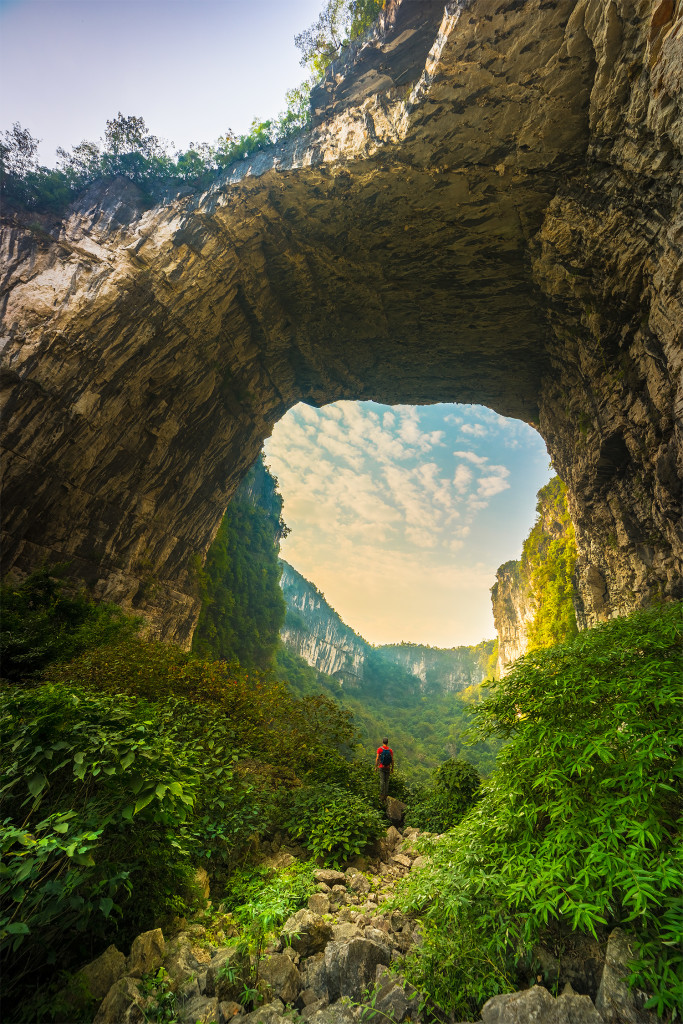 Angels Wall / Betelnut Cave in Zhangjiajie (Hunan) China © PhotoTravelNomads.com