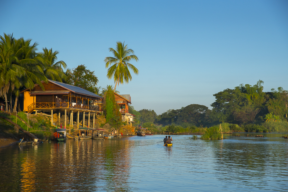 Laos Reiseblog: River House auf Don Det in den 4000 Islands © PhotoTravelNomads.com