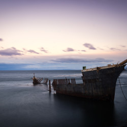 Lord Londsdale Shipwreck in Punta Arenas Chile © PhotoTravelNomads.com