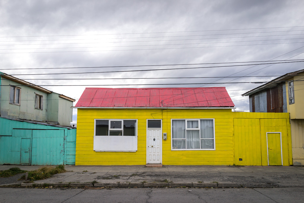 Typische Häuser in Puerto Natales 