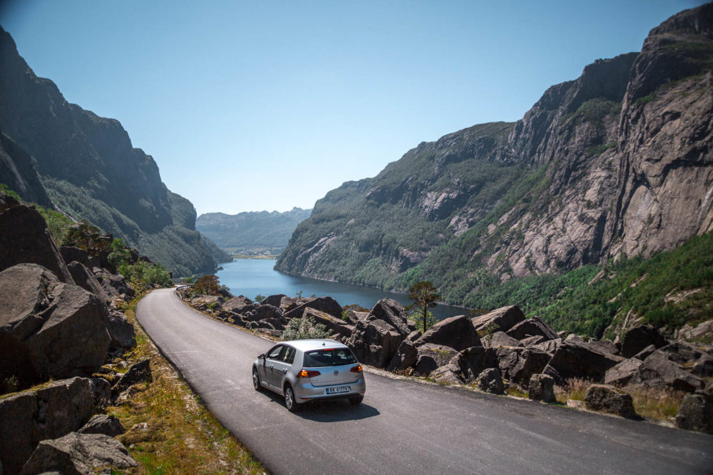 Norwegen Rundreise mit dem Auto: unsere Reiseroute
