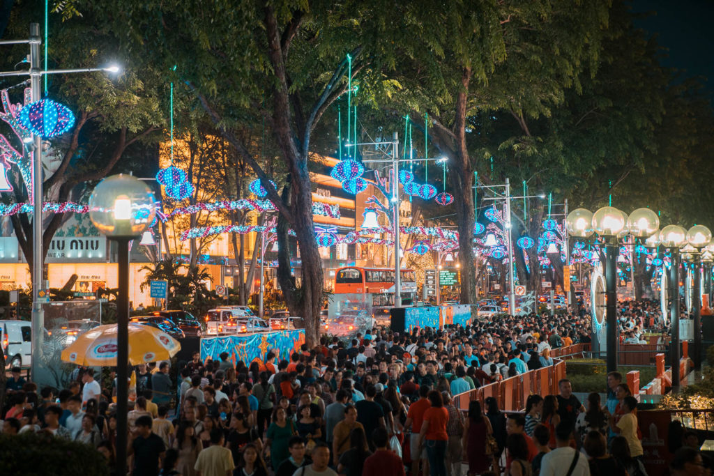 Weihnachten in Singapur