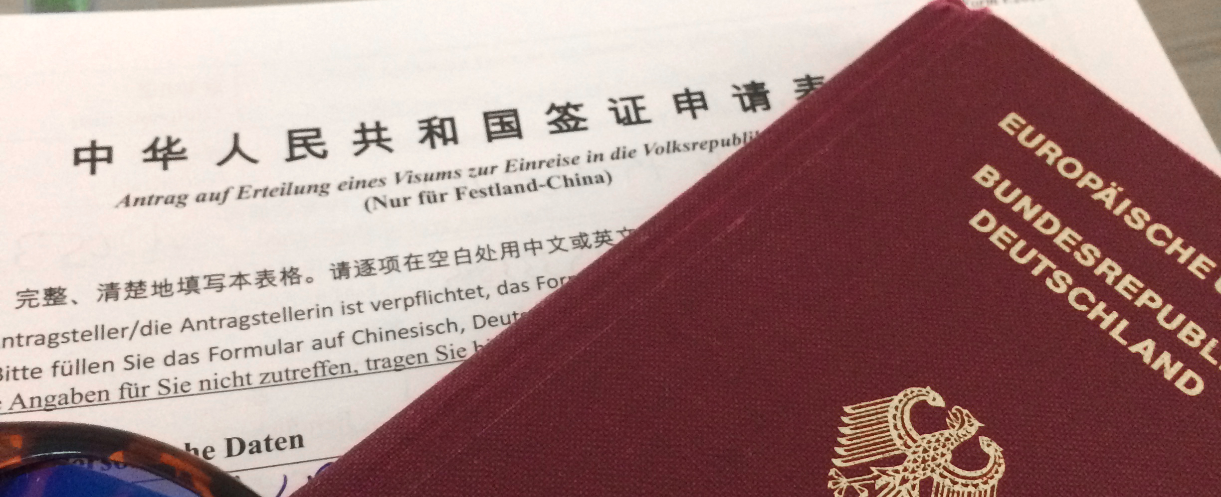 China Reiseblog: Was brauche ich für ein Visum in China? China Visa Application © PhotoTravelNomads.com