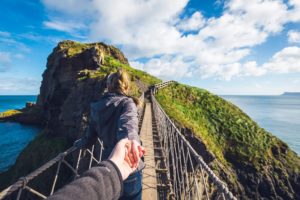 Carrick A Rede Hängebrücke in Nordirland © Sebastian Abendschön