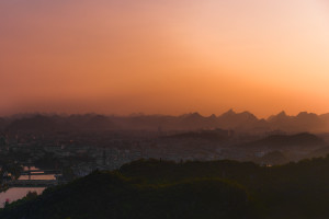 Wonderful Sunset in Guilin (Guizhou / China) © PhotoTravelNomads.com