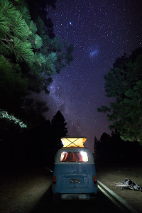 Lake Pukaki Camping at night © PhotoTravelNomads.com