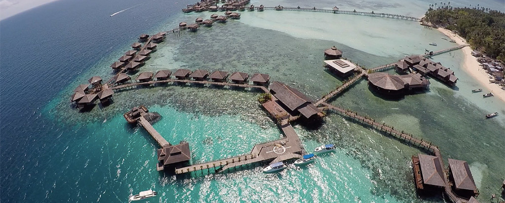 Tauchen in Borneo - Mabul Island