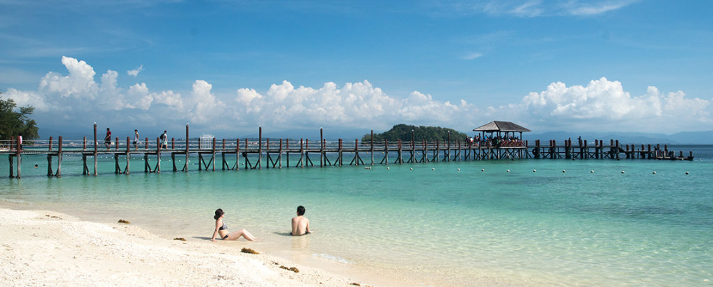 Manukan Island bei Kota Kinabalu