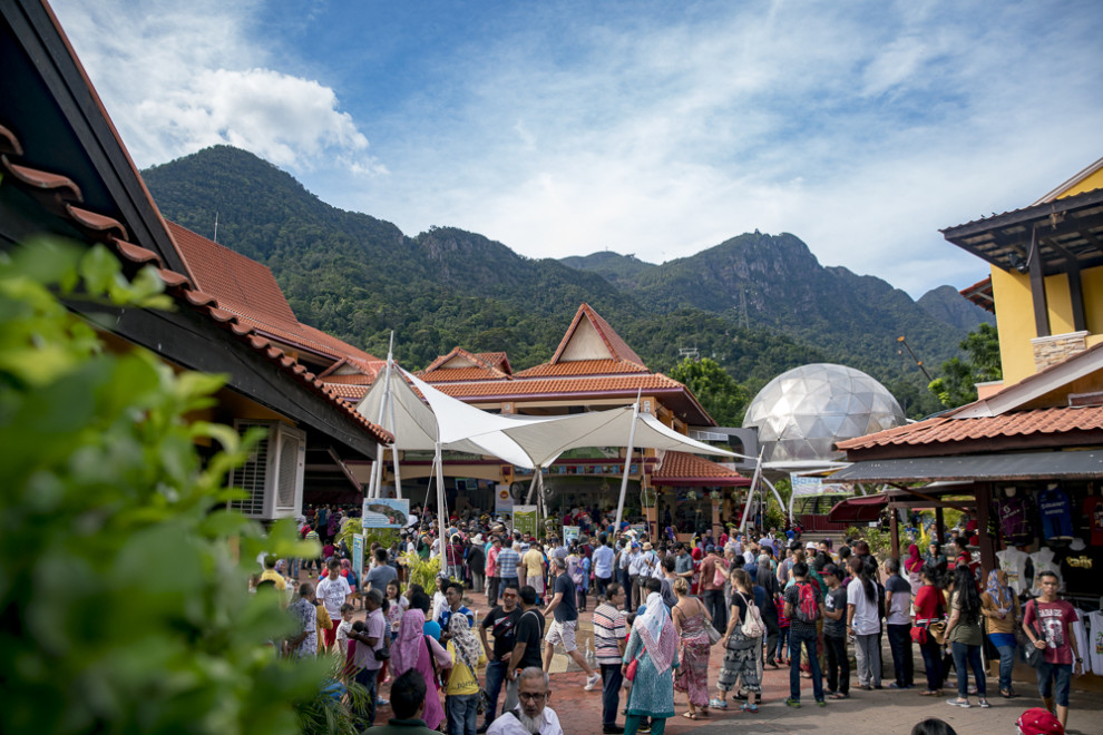 Oriental Village bei der SkyBridge in Langkawi ©