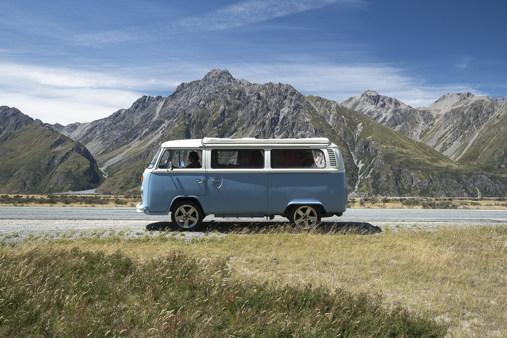 Volkswagen Camping Van Westfalia Kombi 1978 New Zealand © PhotoTravelNomads