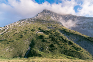 Weg zum Hocheck vom Watzmannhaus