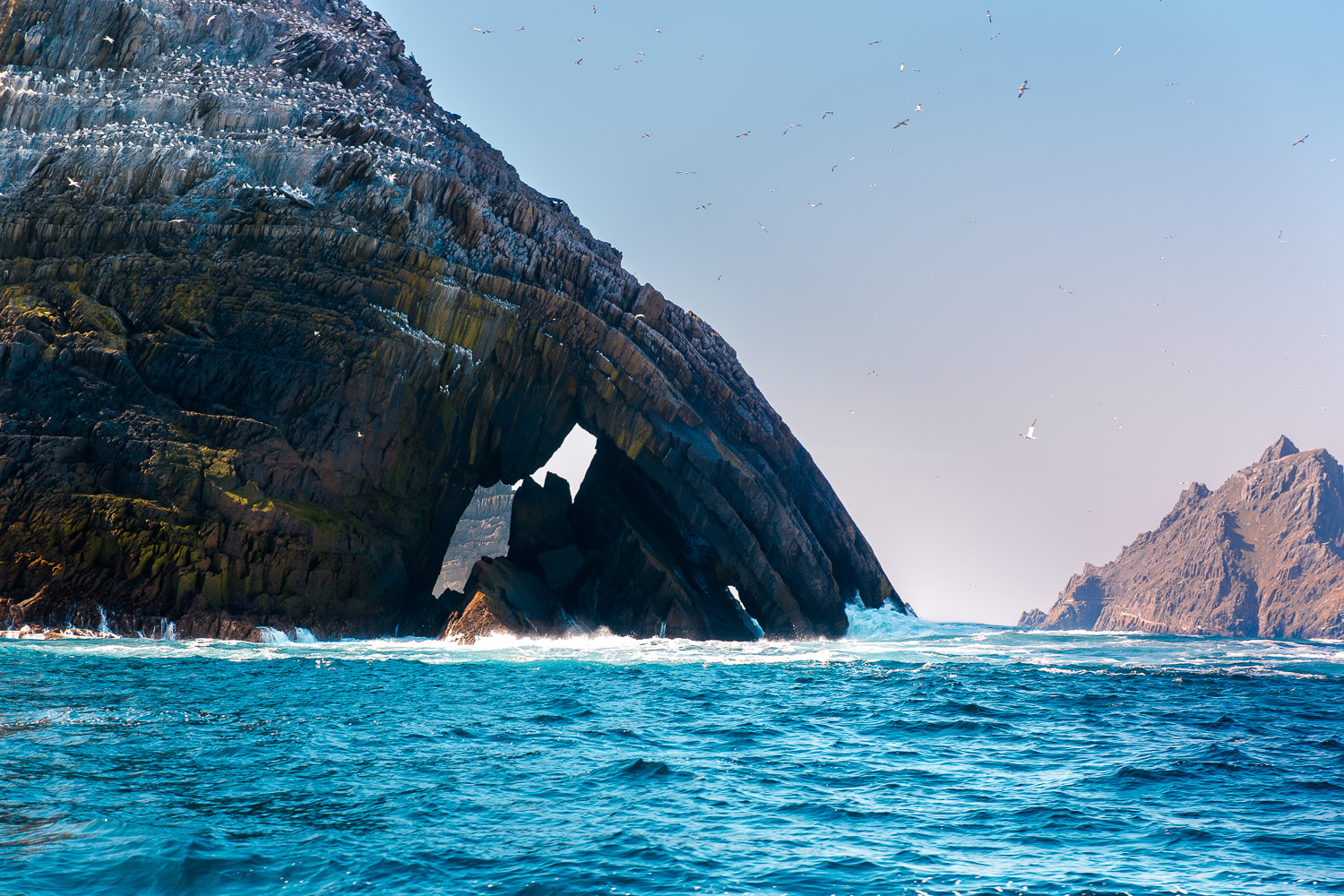 Skellig Islands gehört zu Irlands Sehenswürdigkeiten TOP10 - Skellig Michael